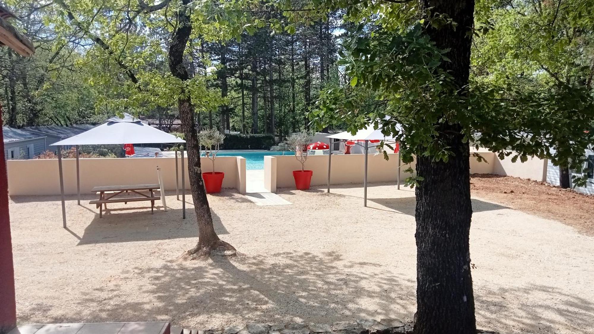 Camping Parc Saint Sauvayre Vagnas Exterior foto